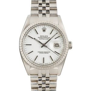 Pre-Owned Rolex Datejust Stainless 16030