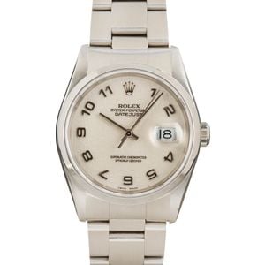 Rolex Datejust 16200 Ivory Jubilee Dial