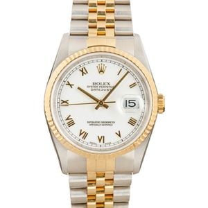 Rolex Datejust 16233 Roman Dial