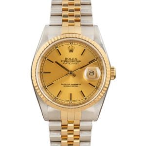 Used Rolex Datejust Jubilee 16233