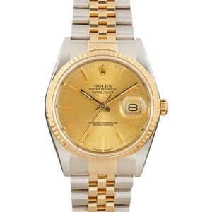 Rolex Datejust 16233 Stainless Steel & Gold