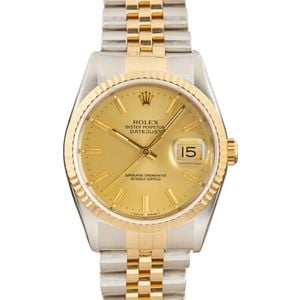 Rolex Datejust 16233 Two Tone Jubilee