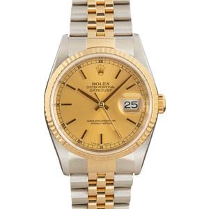 Used Rolex Datejust Jubilee 16233