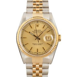 Used Rolex Datejust Jubilee 16233