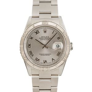 Rolex Datejust 16264 Stainless Steel Thunderbird