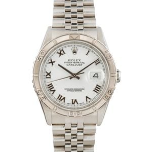 Rolex Thunderbird Datejust 16264 White Dial