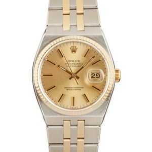 Rolex Oysterquartz Datejust 17013 Two-Tone