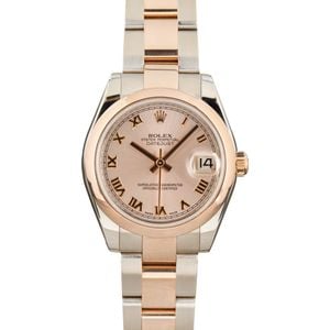 Rolex Datejust 178241 Steel & 18k Everose Gold