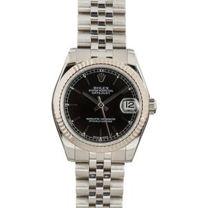 Rolex Datejust 178274 Black Index Dial