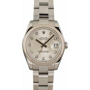 Ladies Rolex Datejust 178274 Diamond Dial