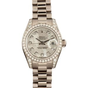 Ladies Rolex Datejust 179159 President Bracelet