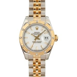 Ladies Rolex Datejust 179313 Diamond Bezel