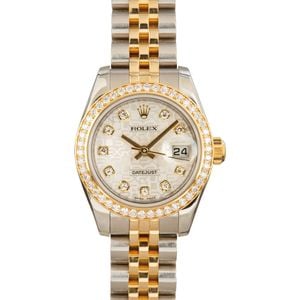 Ladies Datejust 179383 Diamond Bezel