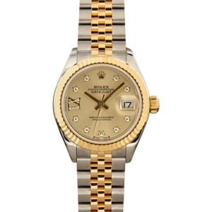 Used Rolex Datejust 279173 Diamond Dial