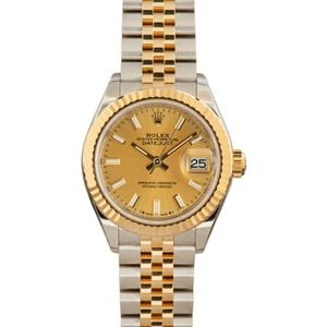 Rolex Lady Datejust 279173 Champagne Two Tone Jubilee