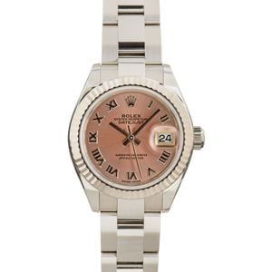 Rolex Datejust 279174 Pink Roman Dial