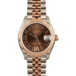 Rolex Datejust 278271 Stainless Steel & 18k Everose Gold