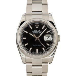 Rolex Datejust 116200 Black