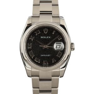 Rolex Datejust 116200 Black Dial