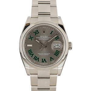 Rolex Datejust 126200 Wimbledon Dial