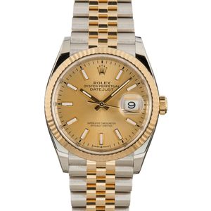 Rolex Datejust 126233 Champagne Dial