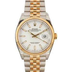 Rolex Datejust 126233 White Luminous Dial