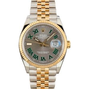 Rolex Datejust ref 126233 Wimbledon Dial