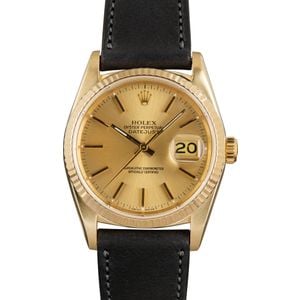 Rolex 16018 Yellow Gold Datejust