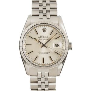 Rolex Datejust 16030 Silver Dial