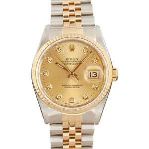 Rolex Datejust 16233 Diamond Dial