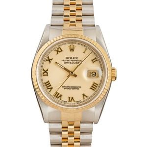 Rolex Datejust 16233 Roman Dial