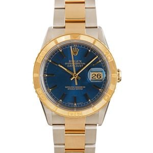 Men's Rolex Datejust 16263 Blue Thunderbird