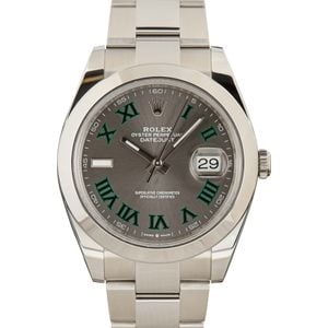 Rolex Datejust 126300 41 ref 126300 Wimbledon Dial