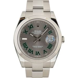 Rolex Datejust 126300 41 ref 126300 Wimbledon Dial