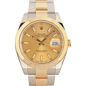 Rolex Datejust 41 Ref 126303 Champagne Dial