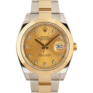 Pre-Owned Rolex Datejust 41 Ref 126303 Two Tone Oyster