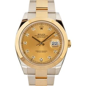 Rolex Datejust 41 Ref 126303 Two Tone Oyster