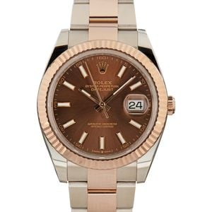 Rolex Datejust 41 ref 126331 Steel & 18k Everose Gold