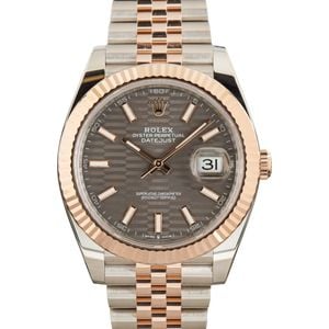 Rolex Datejust 41 Ref 126331 Steel & 18k Everose