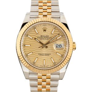 Pre-Owned Rolex Datejust 41 Ref 126333 Two Tone Jubilee