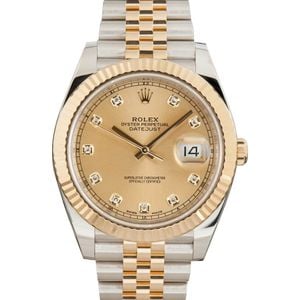 Pre Owned Rolex Datejust 126333 Diamond Dial