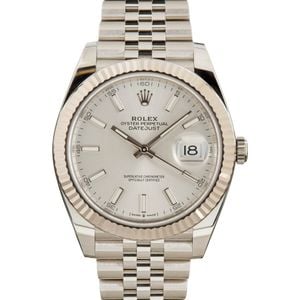 Rolex Datejust 41 126334 Silver Dial