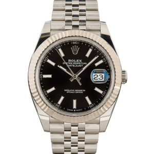 Rolex Datejust 41 Ref 126334 Black Dial