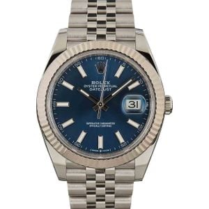 Rolex Datejust 41 Ref 126334 Blue Dial