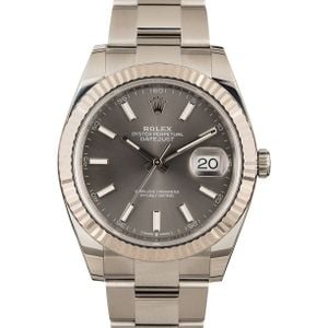 Pre-Owned Rolex Datejust 41 Ref 126334 Slate Dial