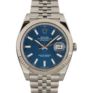 PreOwned Rolex Datejust 41 Ref 126334 Blue Dial