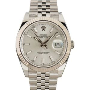 Rolex Datejust 41 126334 Silver Dial