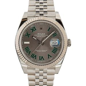 Rolex Datejust 41 126334 Wimbledon Dial