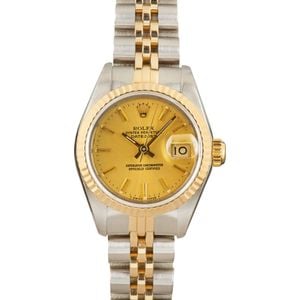 Ladies Rolex Datejust 69173 Gold & Steel