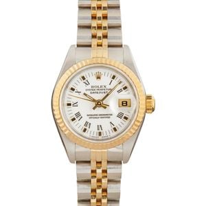 Ladies Rolex Datejust 69173 Roman Dial